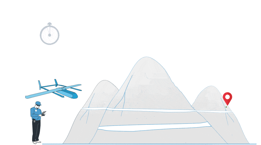delivery mode of goods by drone
