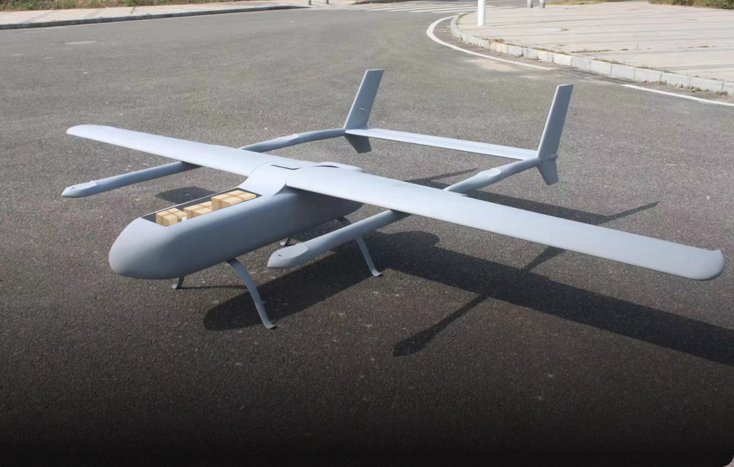 eqvi drone for logistic supply chain