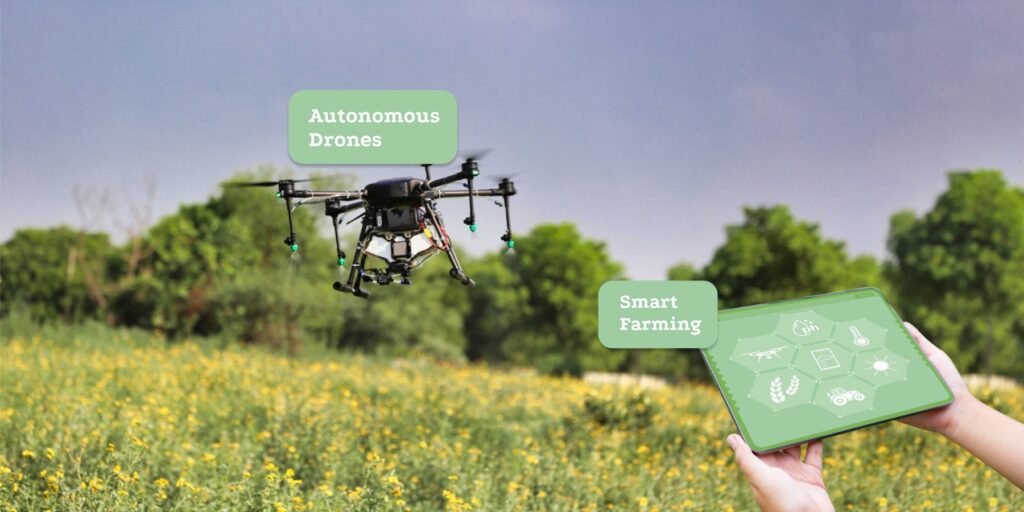 The Future of Agriculture autonomous drone