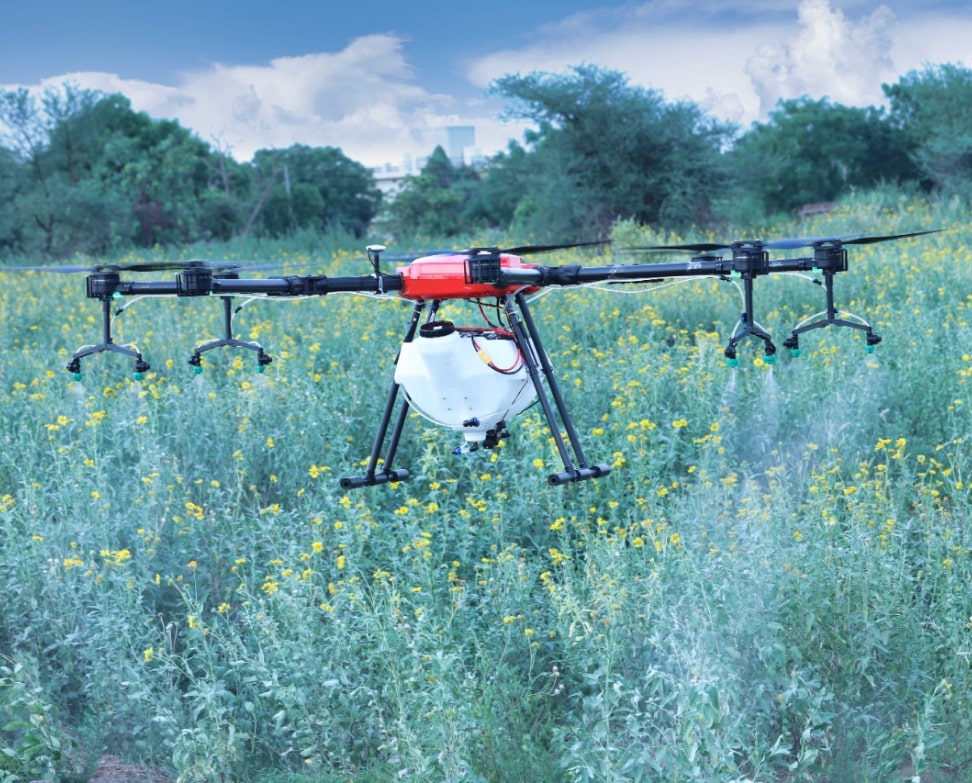 improved precision with agriculture drone