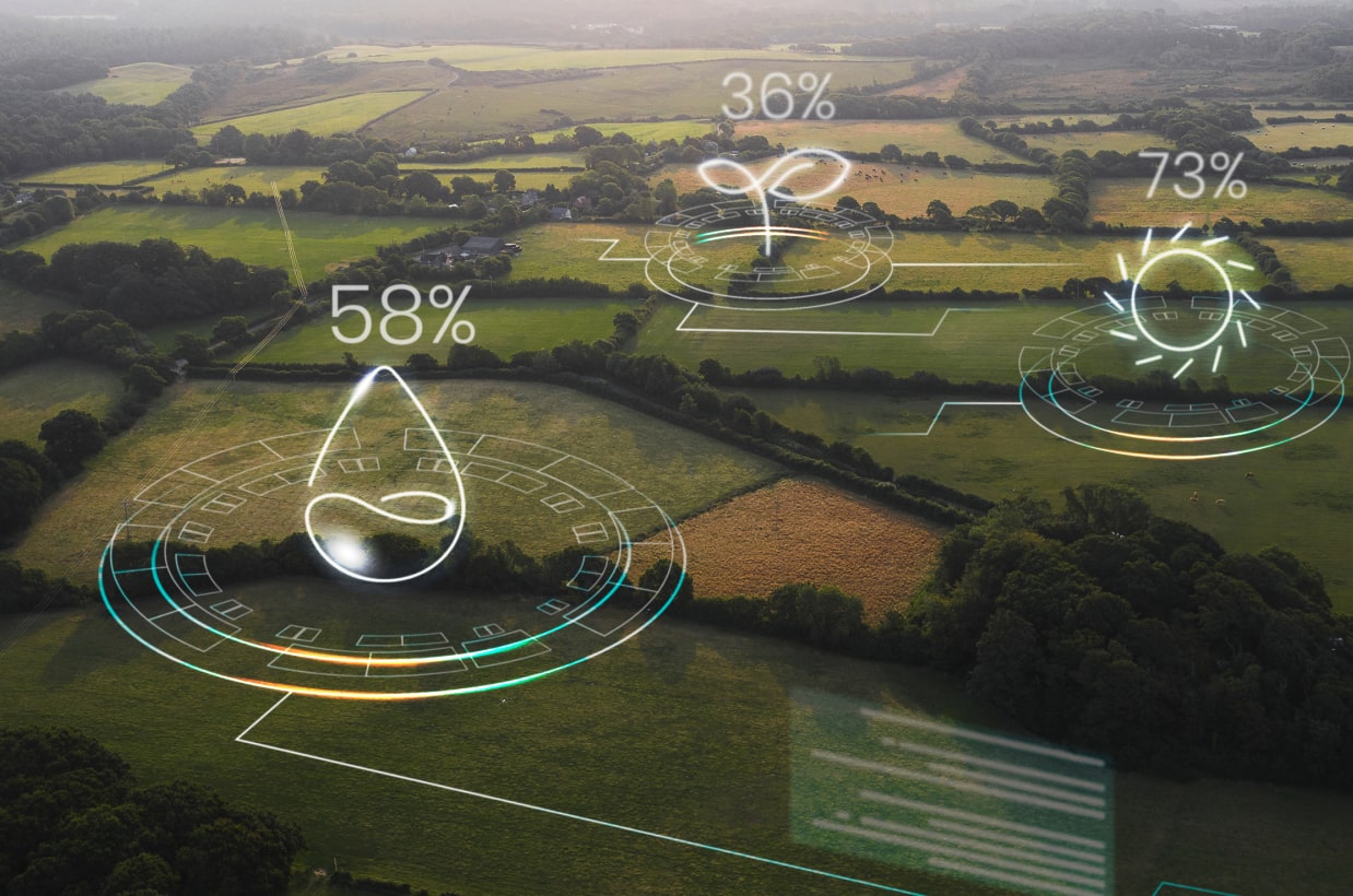 irrigation management through agriculture drone