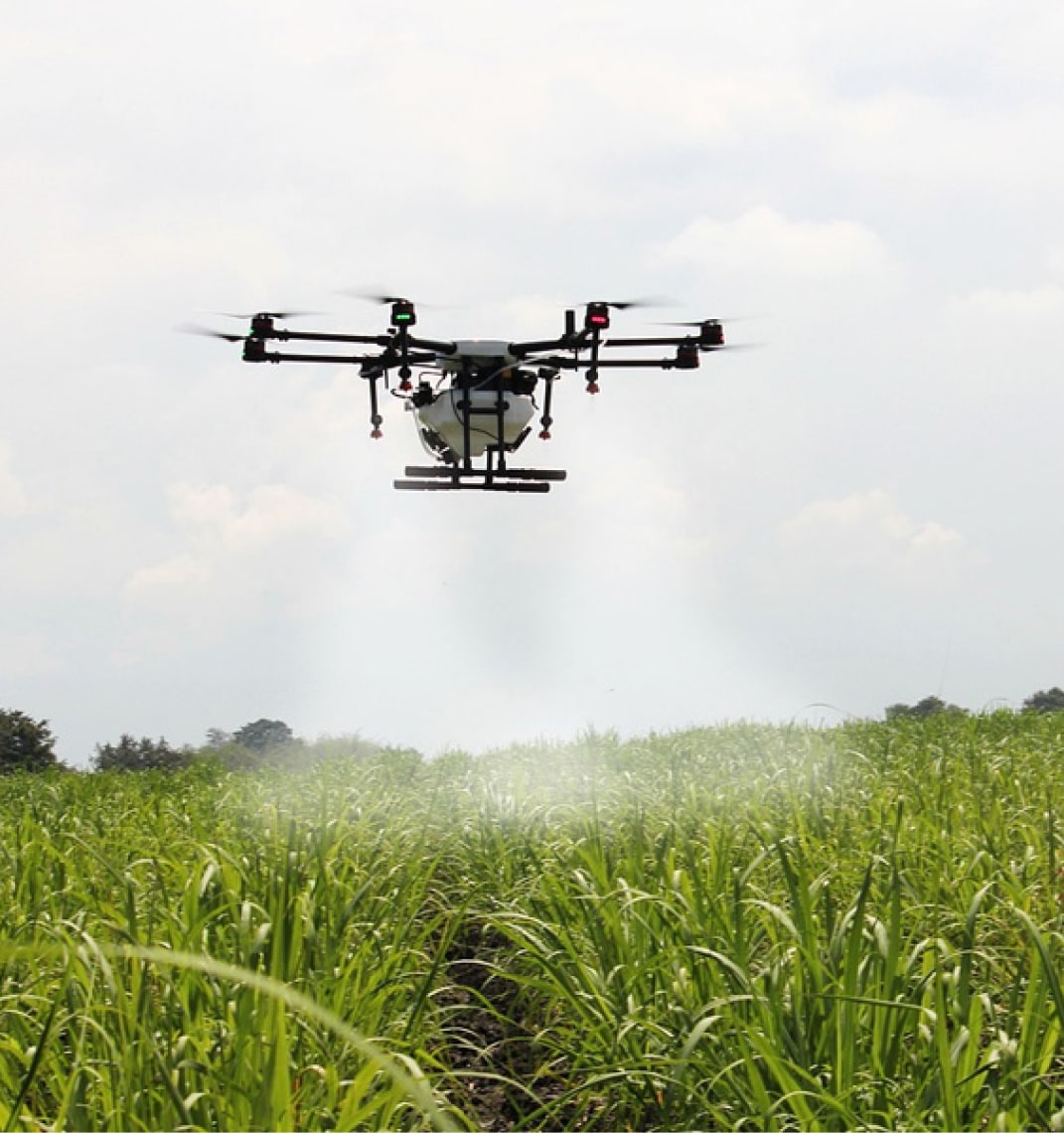 precision farming with agriculture drone