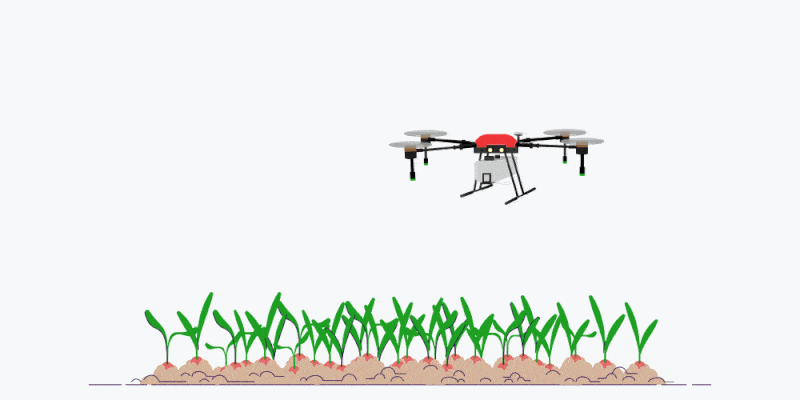 agriculture gif for multicopter