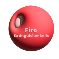 fire control drone's Fire-Extinguishing-Balls