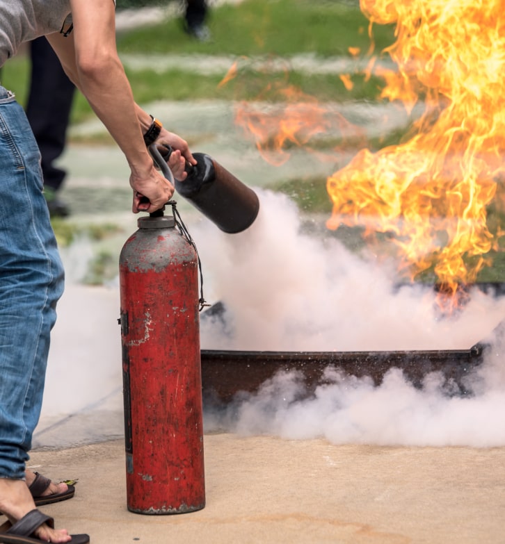 traditional method of Metal-Fire-Extinguishing