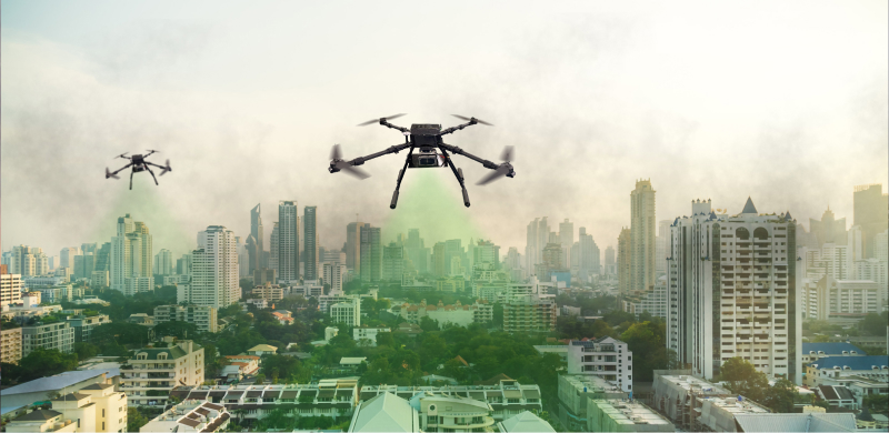Exploring the Dynamics Opportunities of the Drone Industry in India: 2 Air Quality monitoring