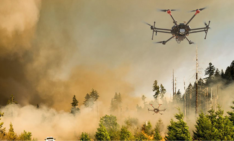 Exploring the Dynamics Opportunities of the Drone Industry in India: 3 Drones for fire