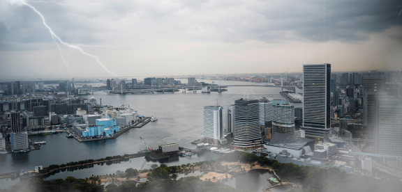 Environmental impacts on a city 
