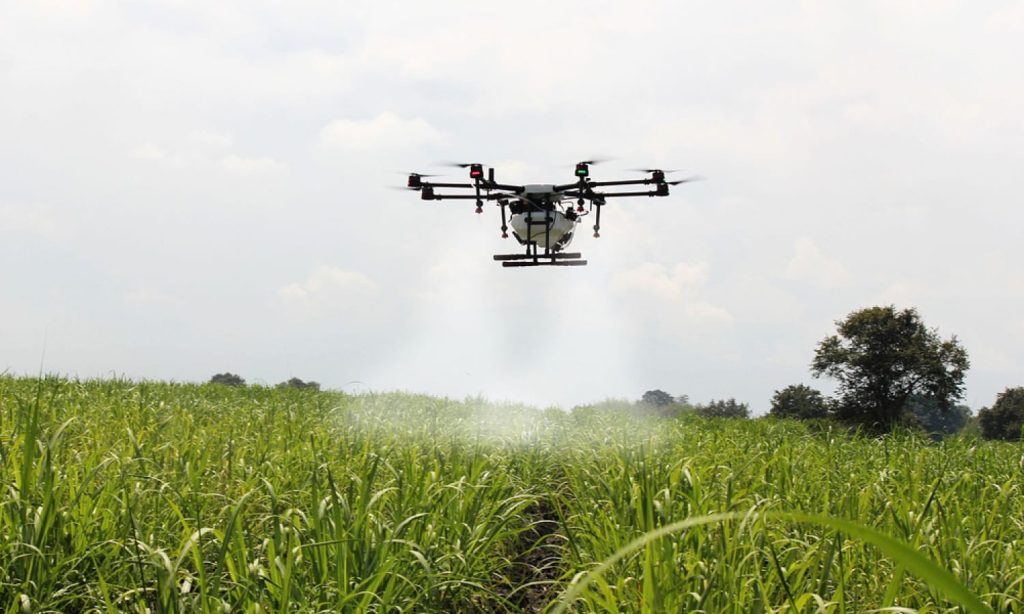 using drone for agriculture and crop yield